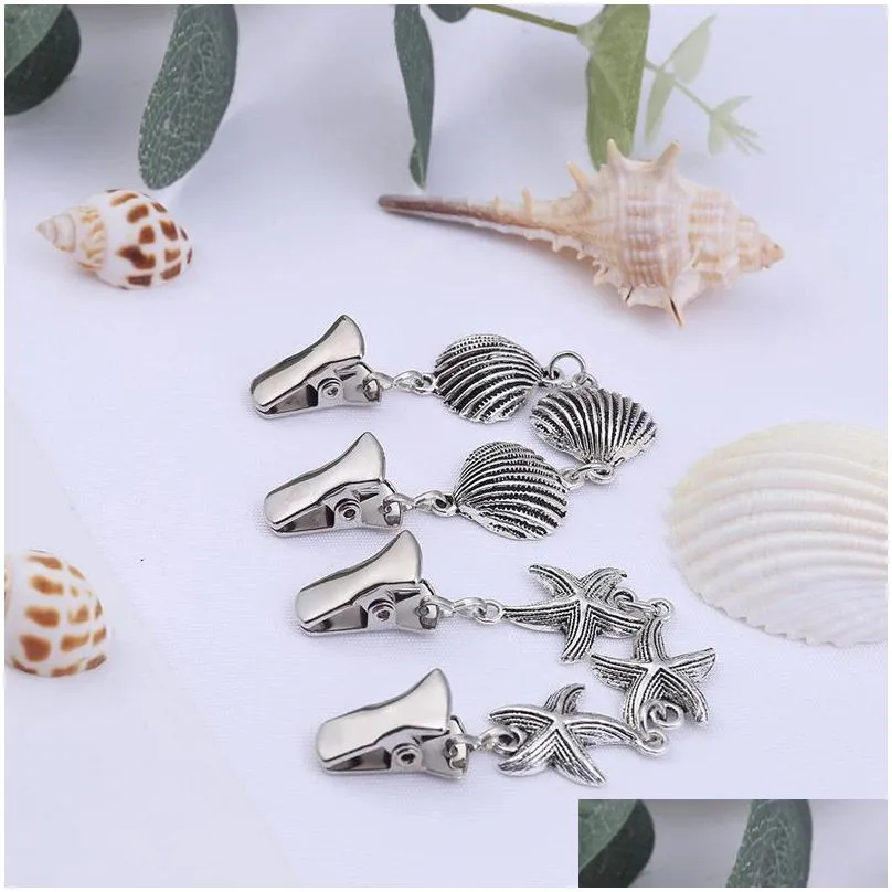 pins brooches women sweater cardigan clips keeper brooch shawl duck clip buckles clothes decor beaded pearl pin metal buckle