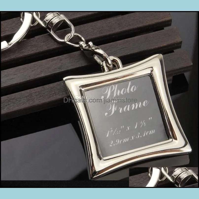 p o frame locket love picture key rings heart pendants bang hangs for women men anniversary present gift