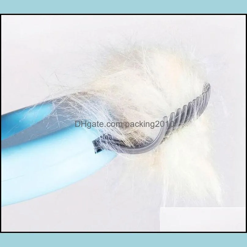 dogs cat special purpose combs pure color carding hair shell comb pets depilate massage accessorie new 6oy j2