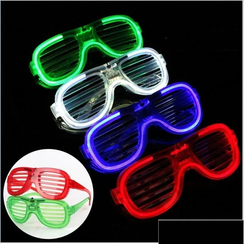 party favors supplies glasses led window shades flash cold light glass cheer festival atmospheric props selling 2 3ph j1