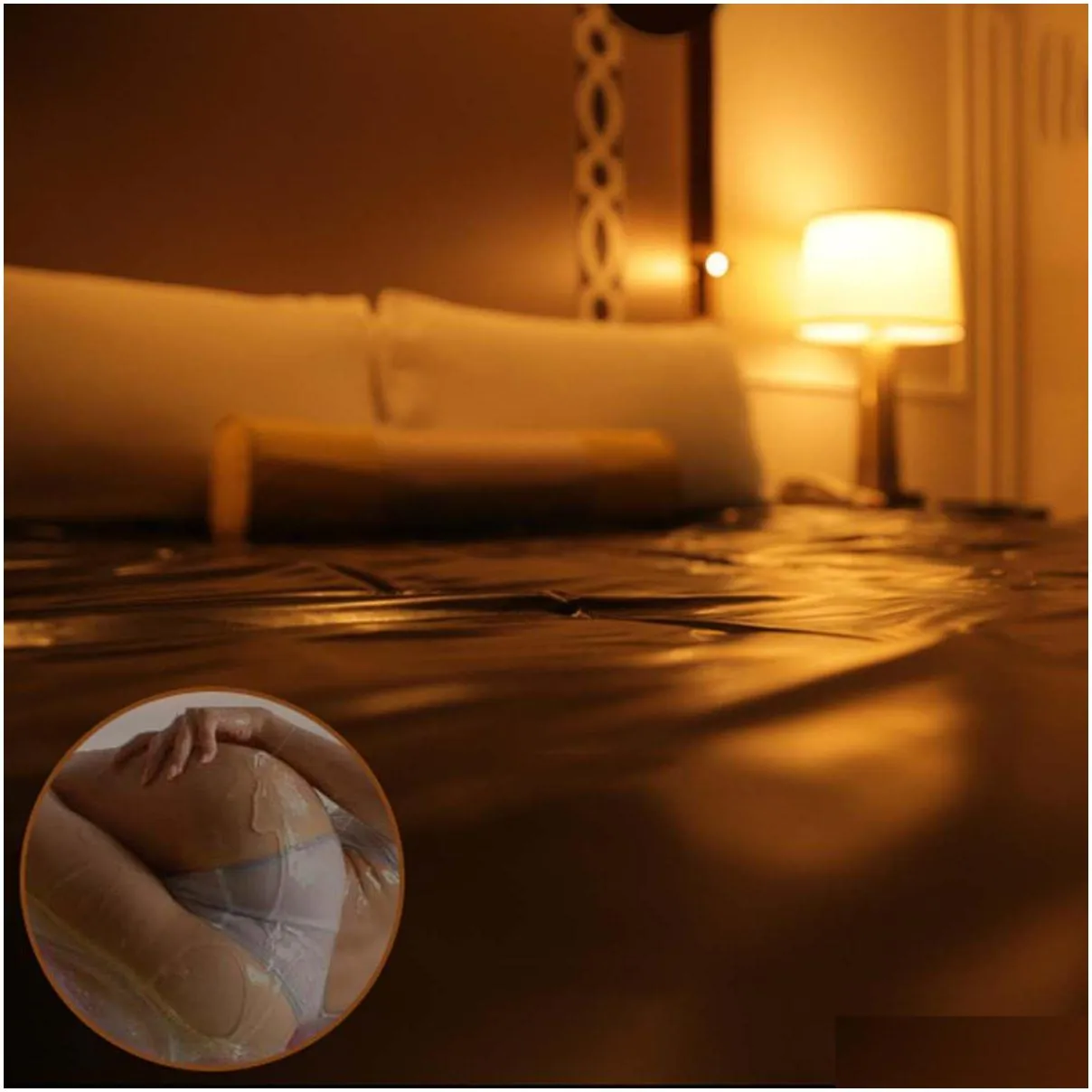 waterproof adult bed sheets sex pvc vinyl mattress cover allergy relief bed bug hypoallergenic sex game bedding sheets 201113