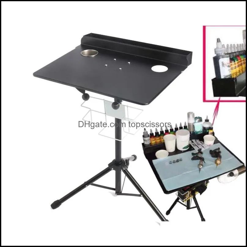 professional tattoo work station adjustable working table for tattooing