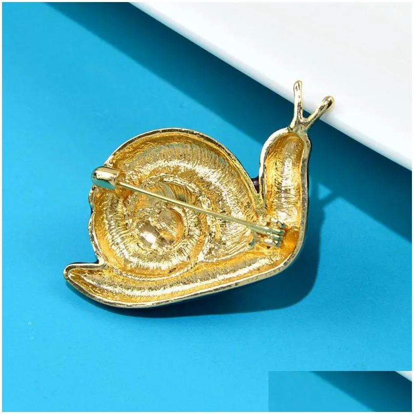 pins brooches cindy xiang enamel snail brooch insect bug pin fashion cartton design jewelry 2 colors available arrival coat