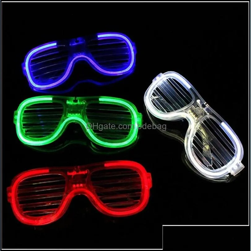 party favors supplies glasses led window shades flash cold light glass cheer festival atmospheric props selling 2 3ph j1