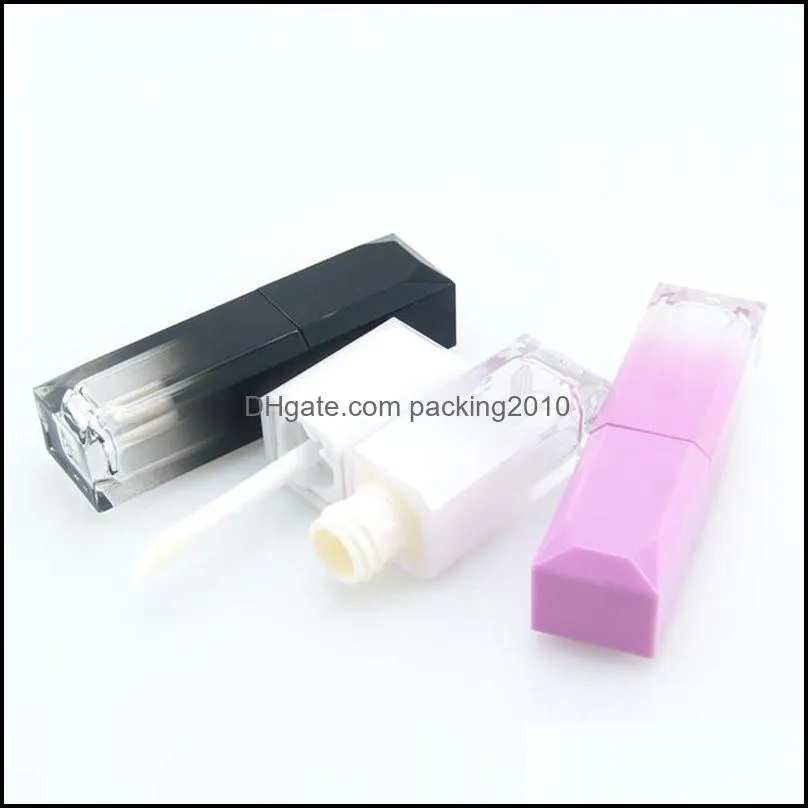 empty clear lip gloss container plastic multi fade color nail polish lipglosses lipstick eyeliner eyelash tube 1 35ys l2