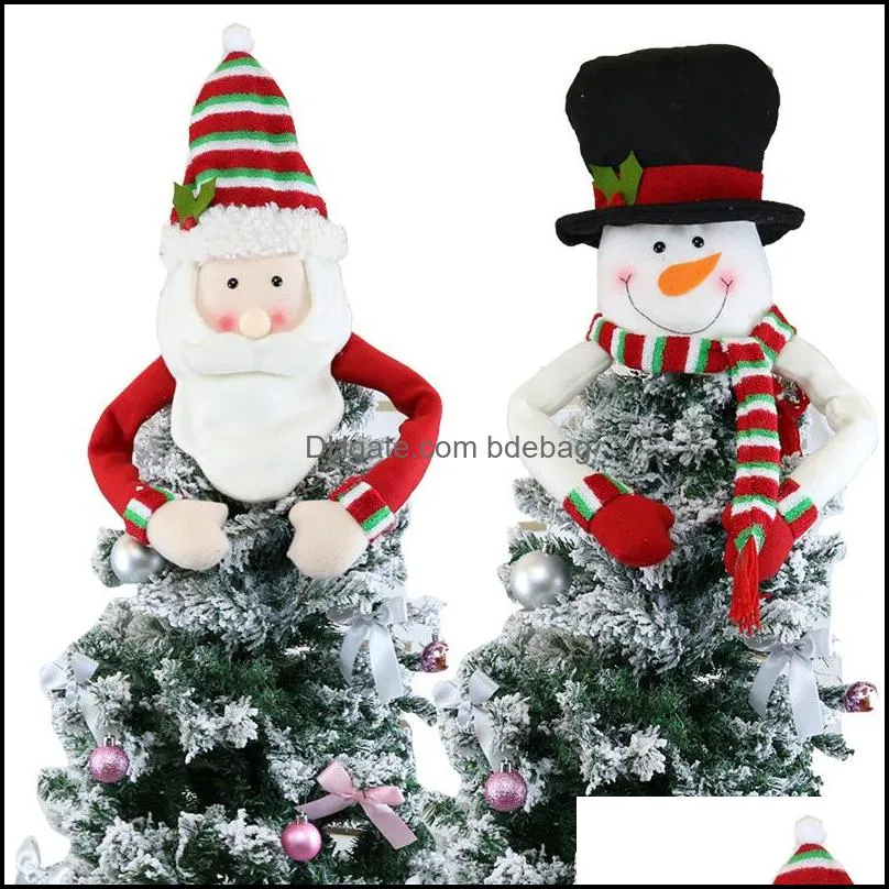christmas tree modeling hat old man snowman deer multi styles hats felt festival articles arrival 21 8cx2 l1