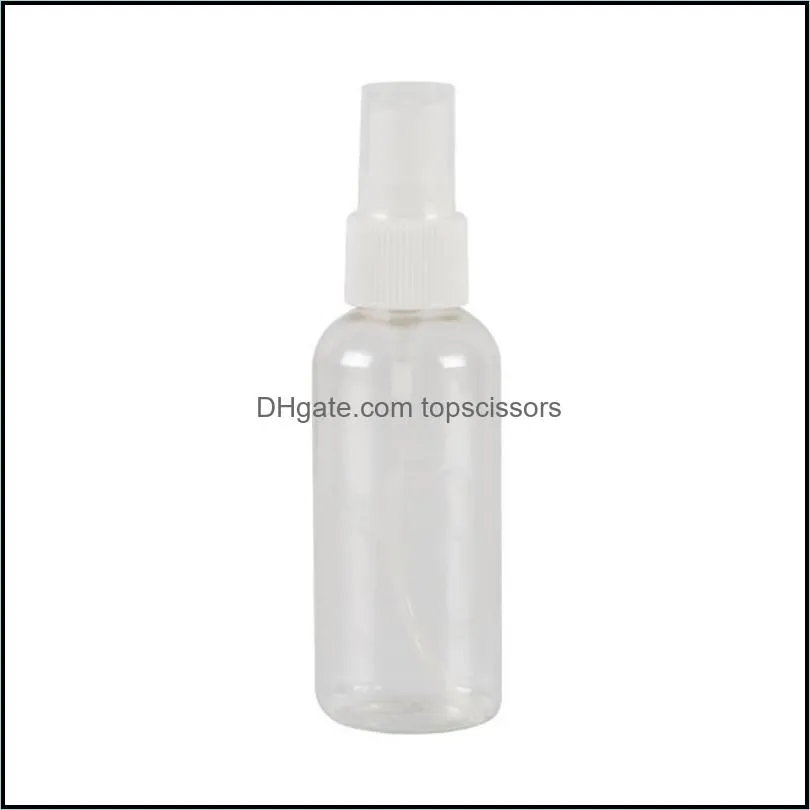 60ml plastic spray bottles clear empty fine mist plastic mini travel bottle small refillable liquid containers