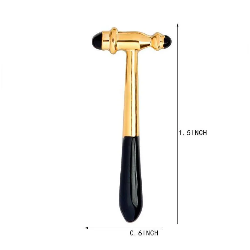 pins brooches hammer tool shape for doctors gold color harajuku tools brooch corsage hijab pins women men badge gift