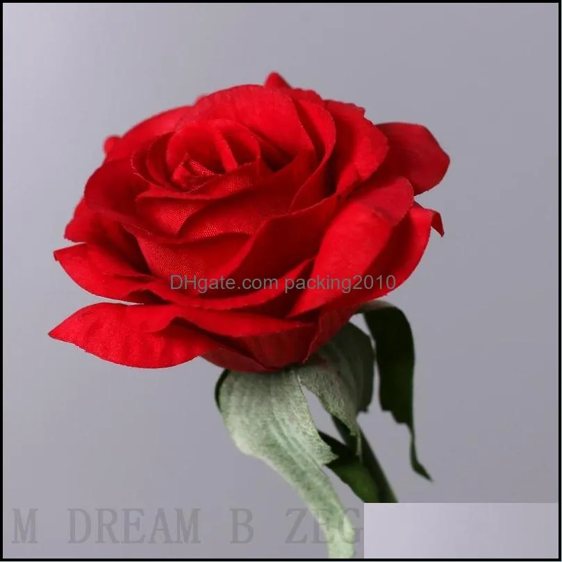 artificial rose flower party wedding decoration artificial flowers home office hotel decorative roses bouquet