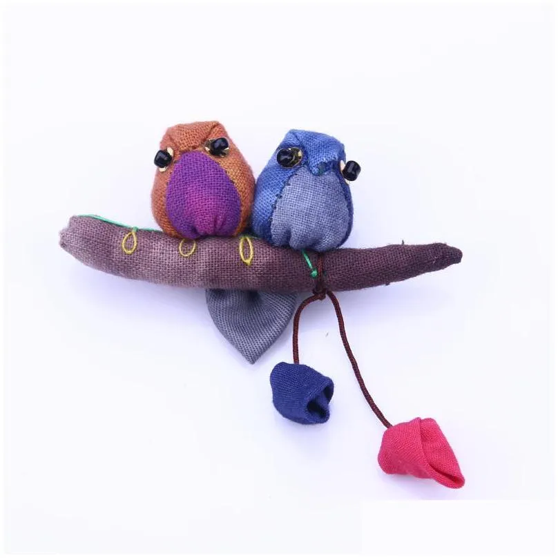 pins brooches bird fashion for women vintage nostalgic style multifunctional brooch jewelry cloth accessories
