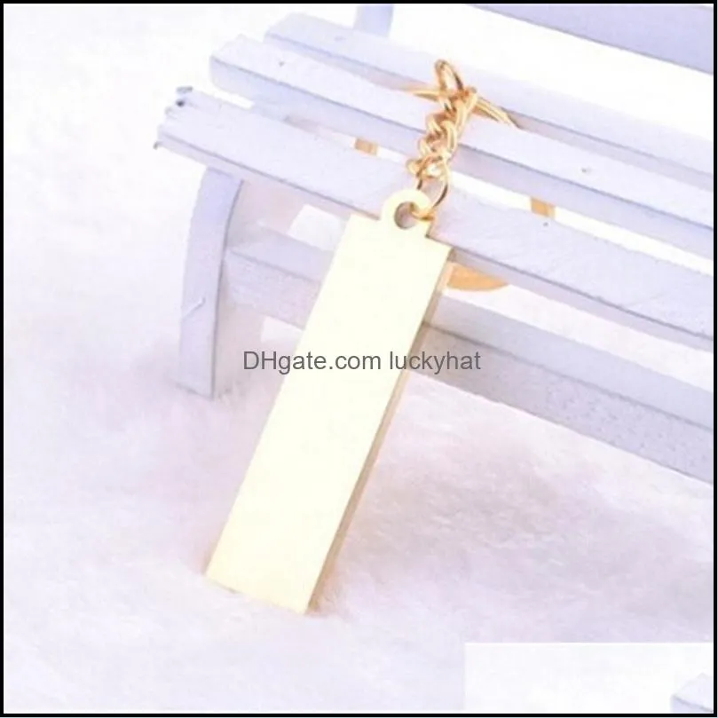 simulation gold bars gold brick keychain keyrings key rings metal gold bullion bag hangs fashion jewelry christams gift