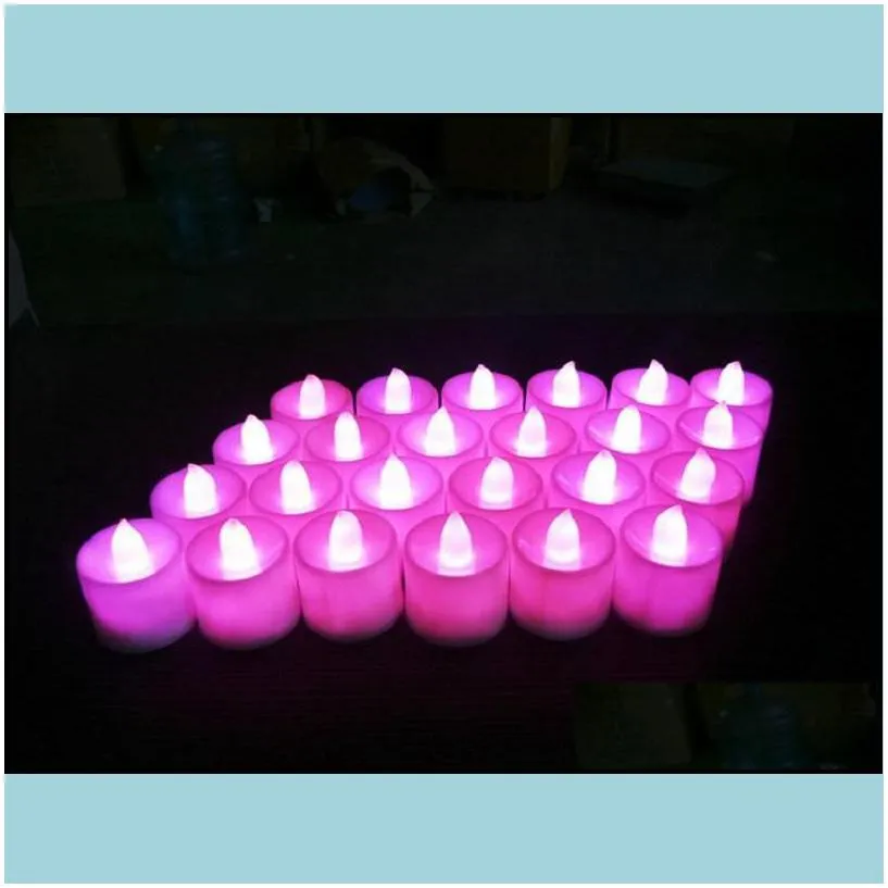 party decoration 3545 cm led decorative tealight tea candles flameless light battery operated wedding birthday party christmas decor