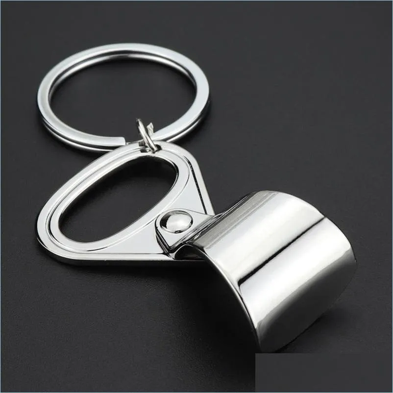 ring pull can key rings metal summer beer bottle opener keychain holders hangs kitchen bar hand tools fashion