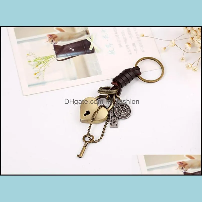 heart key ring antique silver letter tag keychain holders bag hangs fashion jewelry