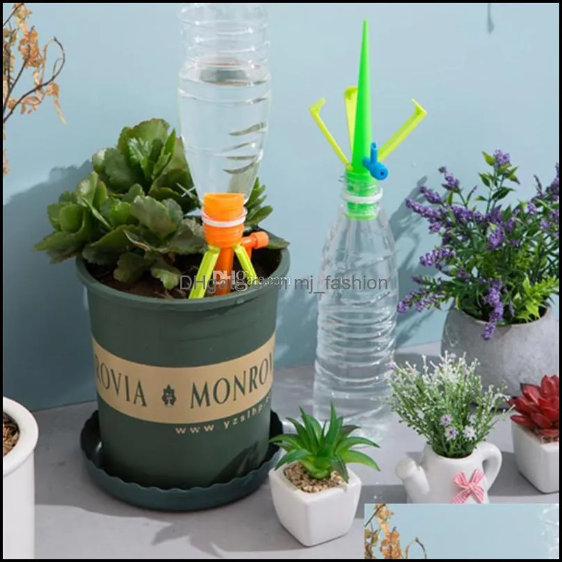 adjustable flow watering cans control valve automatic flower feeder water dropper home garden flower plant watering equipments