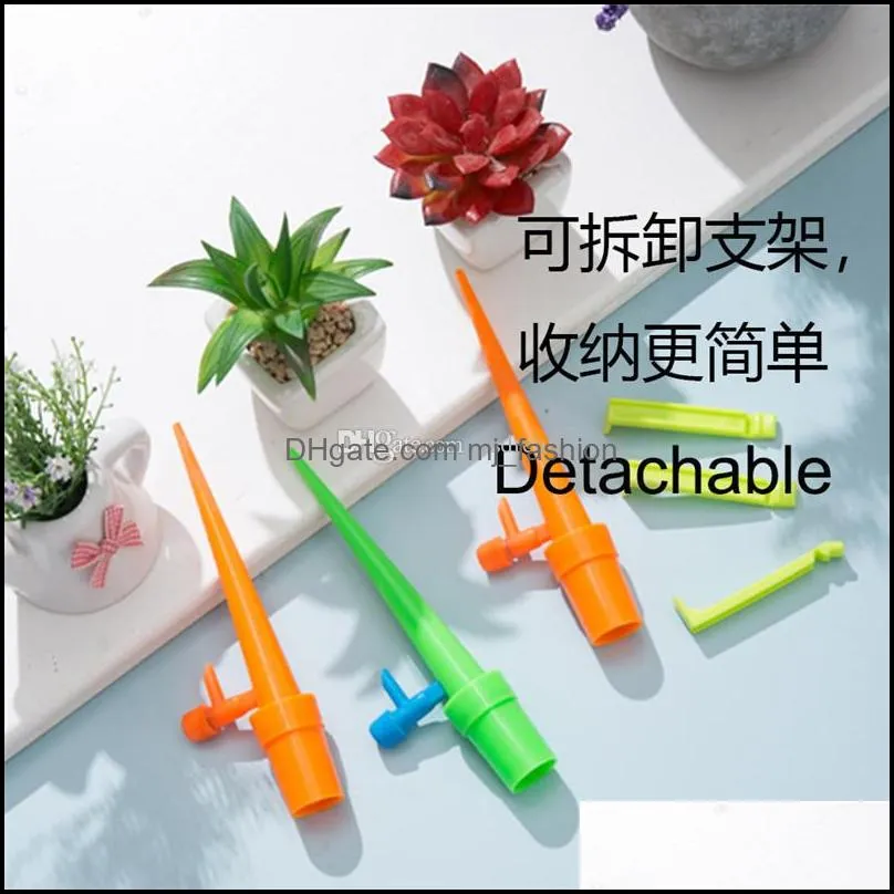 adjustable flow watering cans control valve automatic flower feeder water dropper home garden flower plant watering equipments