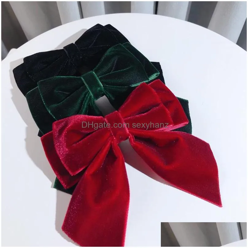 preppy style jk girl wine red double layer bow ties velvet fashion tie necktie for women shirt bowknot brooches collar accessories