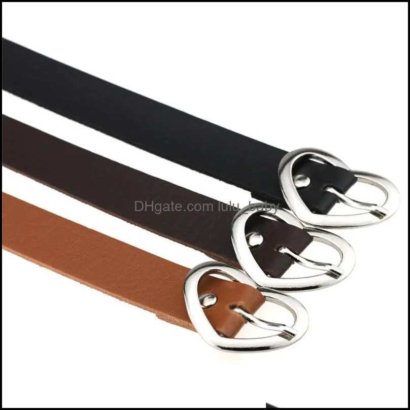 metal heart love choker necklace pin buckle adjustable leather pu women collar bracelet bangle cuff fashion jewelry