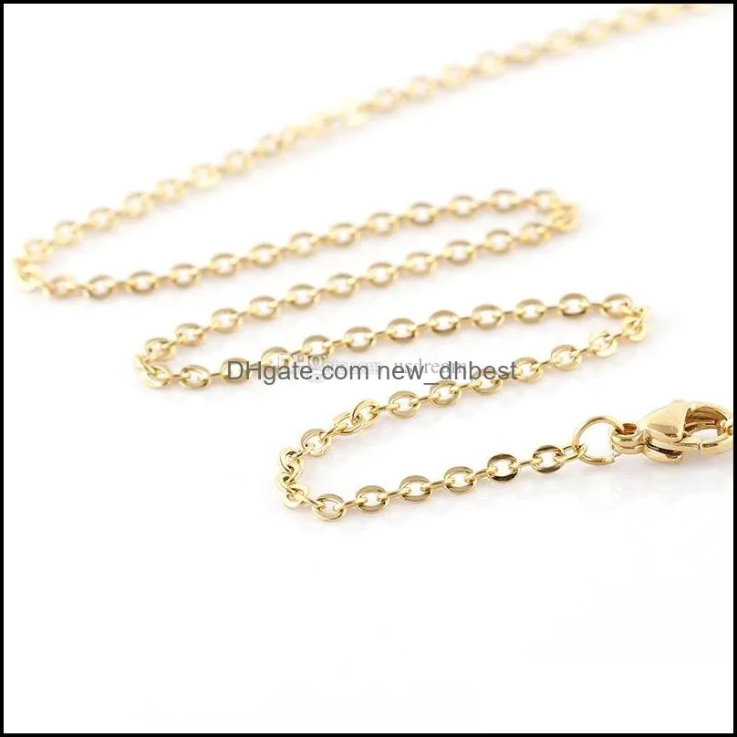 12 constell necklace stainless steel gold chains horoscope necklaces pendant women fashion jewelry gift