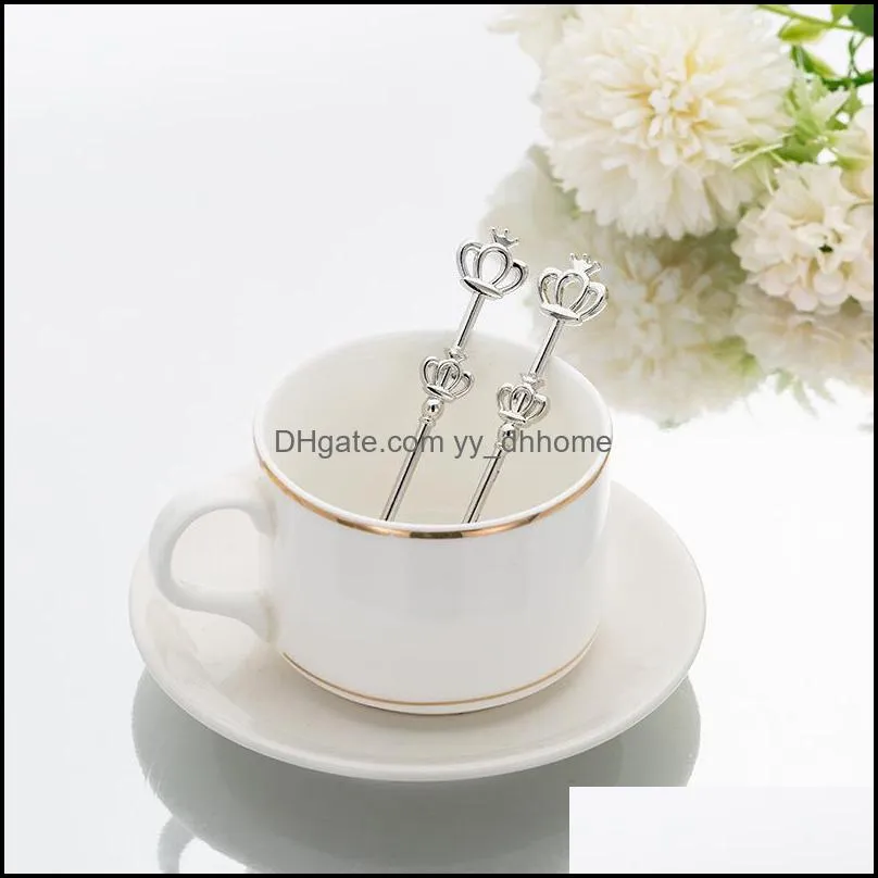 crown coffee spoon partys tableware holiday party small gift wedding practical gifts