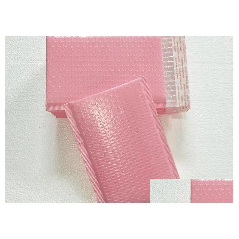 gift wrap 15x20add5cm usable space pink poly bubble mailer envelopes padded mailing bag self sealing packing bag