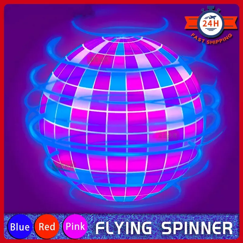 magic flying ball pro mini lighting with led lights remote control hand controlled boomerang spinner toys for adults kids gift rc helicopters