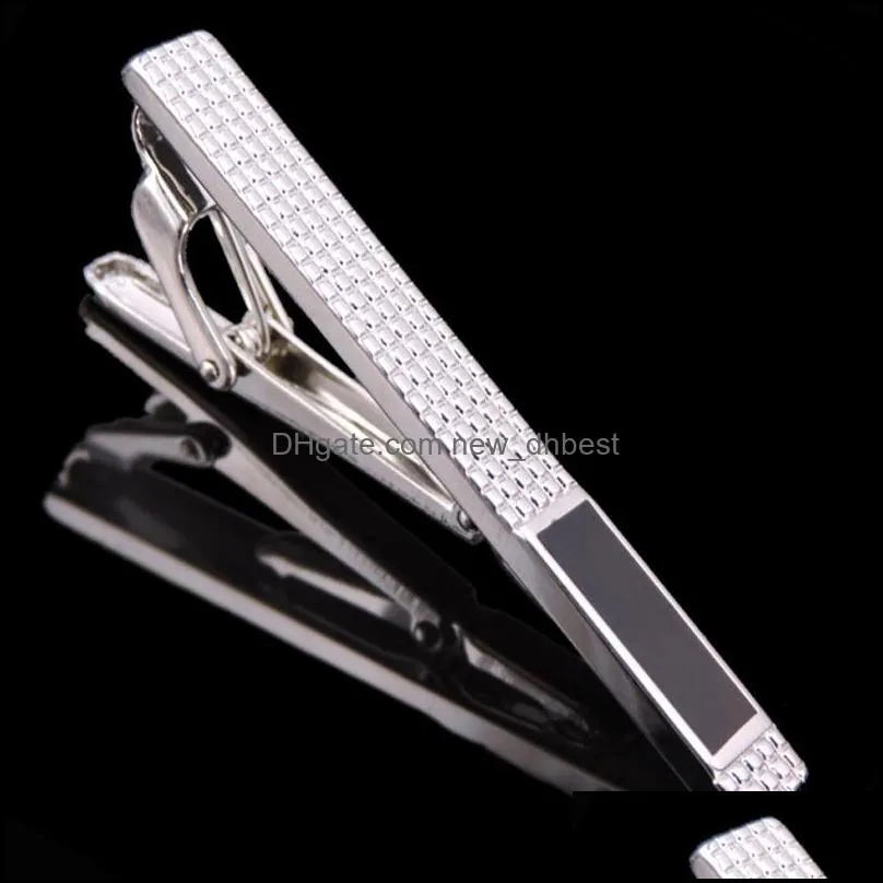 copper musical instrument stripe tie clips shirts business suits tie bar clasps neck links for men fashion jewelry gift