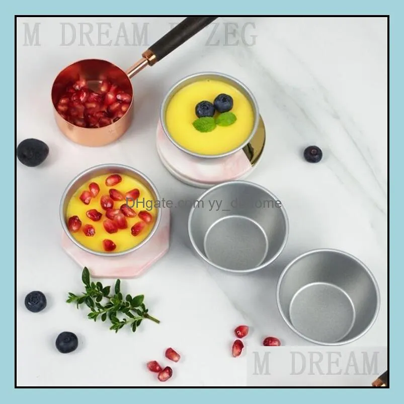 egg tart mold baking moulds homemade pie quiche baking pan  pudding mould kitchen reusable diy tools
