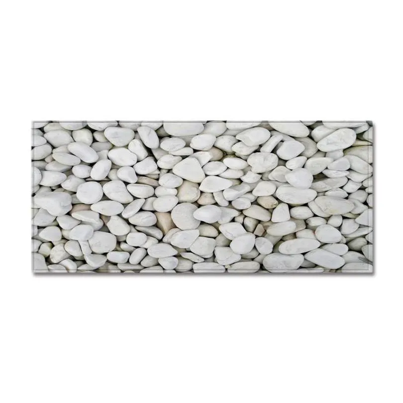 cushion/decorative pillow black white marble printed floor mat welcome doormat anti slip kitchen carpet outdoor hallway