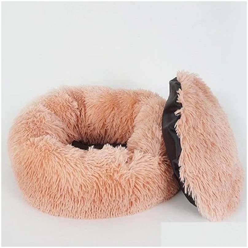 super soft plush dog bed comfortable pet kennel winter warm cat and dog puppy cushion mat sofa washable plush pet bed hondenmand