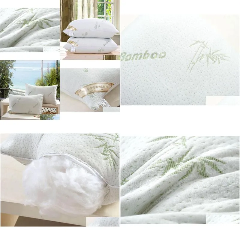throw pillows/super soft and comfortable/ pillow neck health bamboo