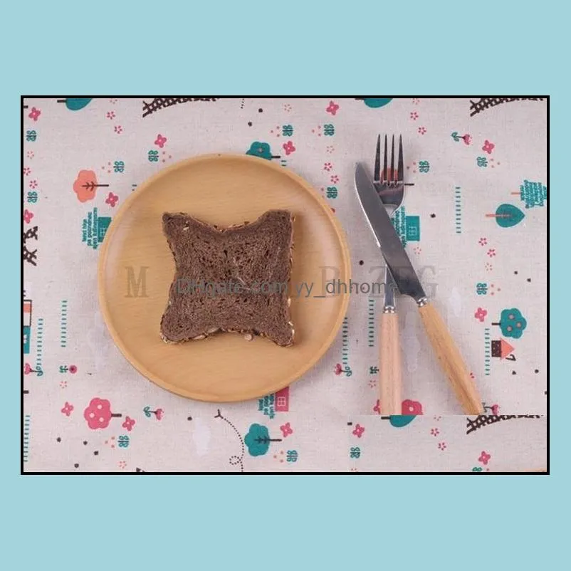 17 styles cloth placemats nordic japanesestyle simple table mat multifunctional desktop decoration p o background tool arrivel