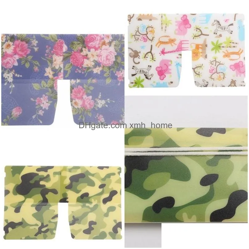 storage folder mask clip masks case face holder square plastic reusablefruits camouflage flower personality animals 0 5lj f2