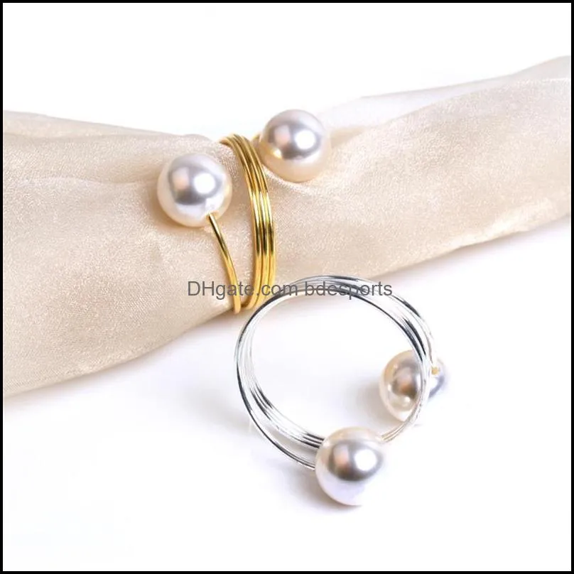 wedding napkin rings metal napkin holders for dinners party hotel wedding table decoration supplies napkin buckle 100pcs t1i3432 52 g2