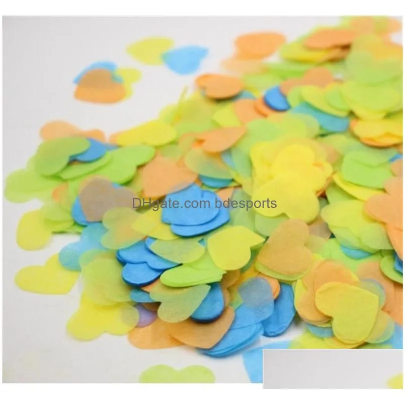 heart confetti table centerpieces scatter diy scrap of paper wedding decoration handy practical s propose annual meet 2mpc1