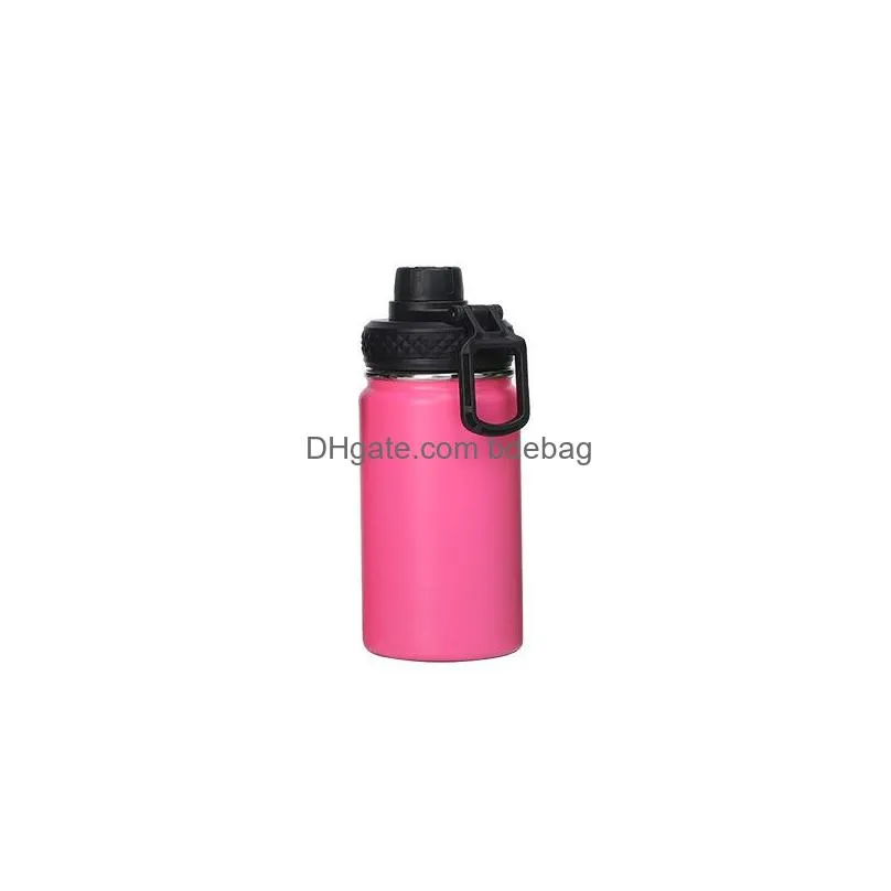 12oz water bottles outdoor mountaineering portable vacuum sports kettle 304 stainless steel childrens thermos cup 772 b3