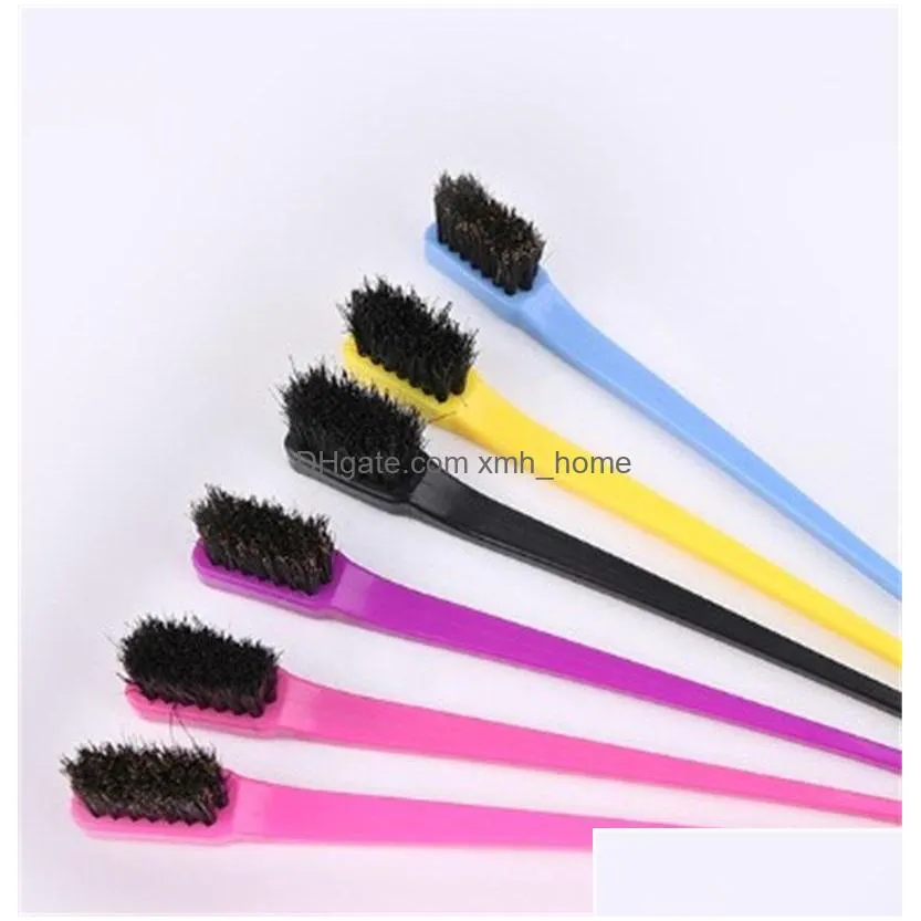 dual purposes hair brush multicolour makeup brushes eyebrow hairs bakings tools convenient multi function arrival 1 1ch e2