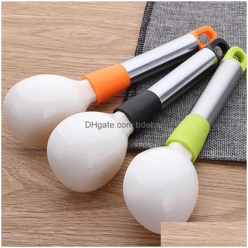flexible ice cream spoon plastic abs exquisite fruit watermelon scoop resistance to fall kitchen accessories durable 3 6jd dd