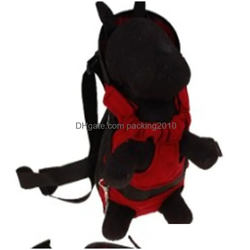pet carrier zipper dog carriers portable flexible go out lip print rucksack ventilation stretch legs dogs backpack camouflage 17 3dk