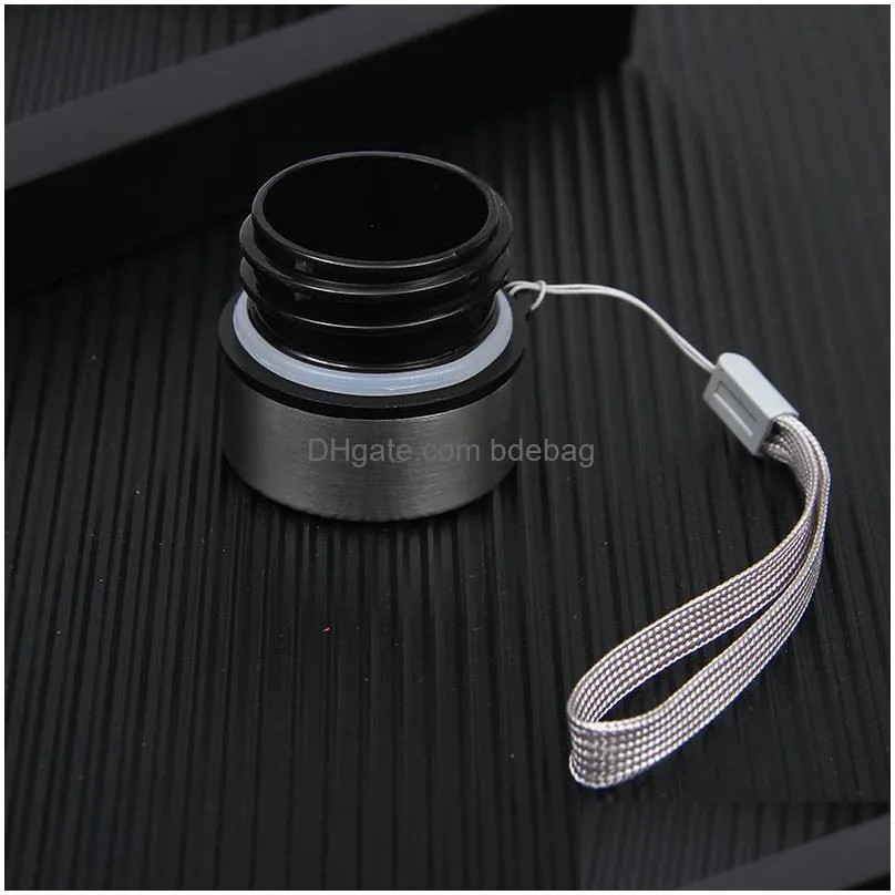 stainless steel leak prevention bottle waterproof keep warm cup portable with rope home and car use multi function 10yzh1