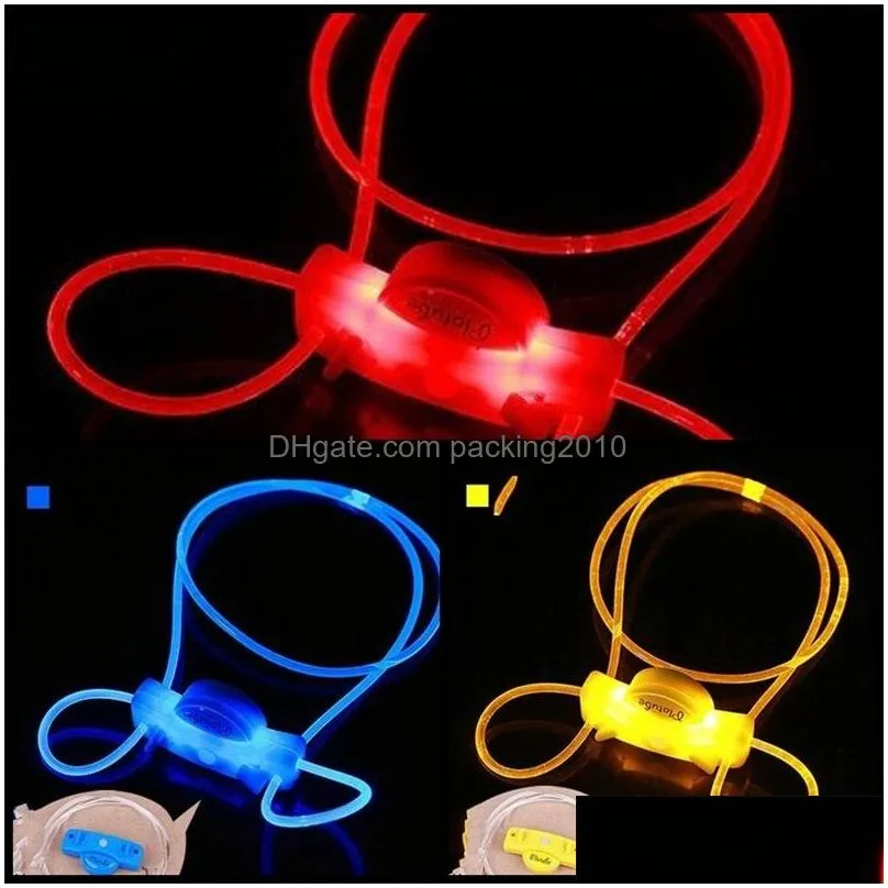 new pattern led dog collars flash of light hanging rope pet accessories night travel safety multicolour dogs leash 2 3rz d2