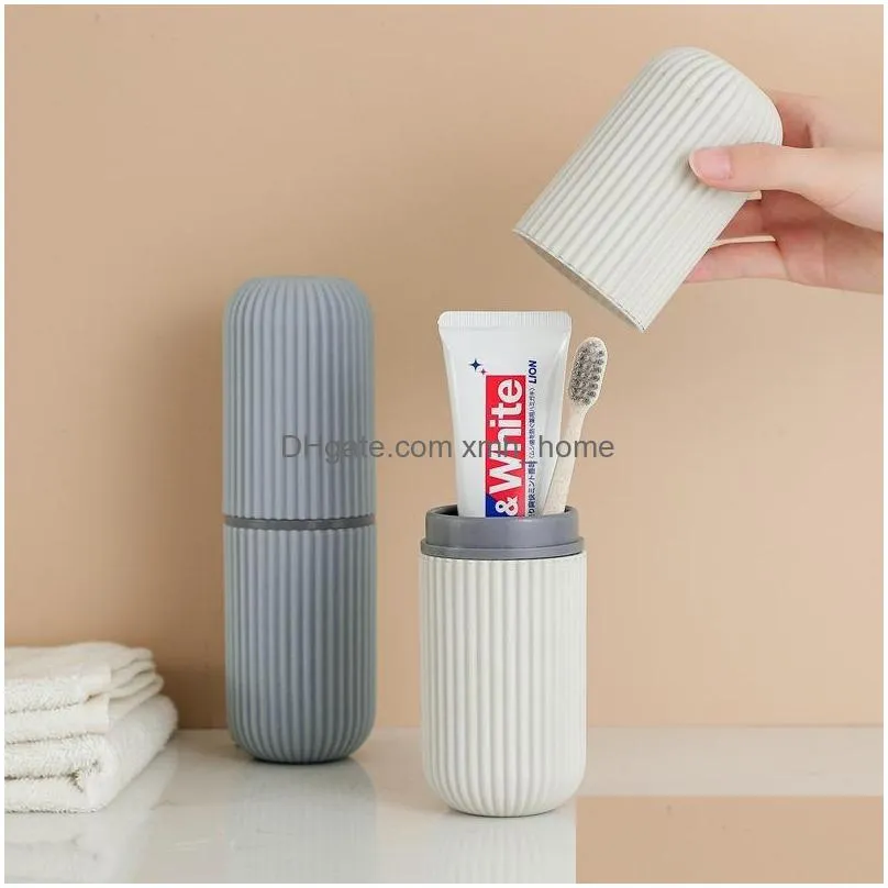 travelling toothbrush case food grade pp toothbrush box multifuction toothbrush container for traveling camping1 22 v2