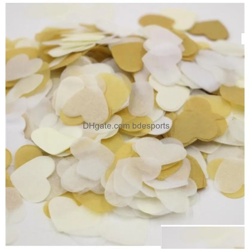 heart confetti table centerpieces scatter diy scrap of paper wedding decoration handy practical s propose annual meet 2mpc1