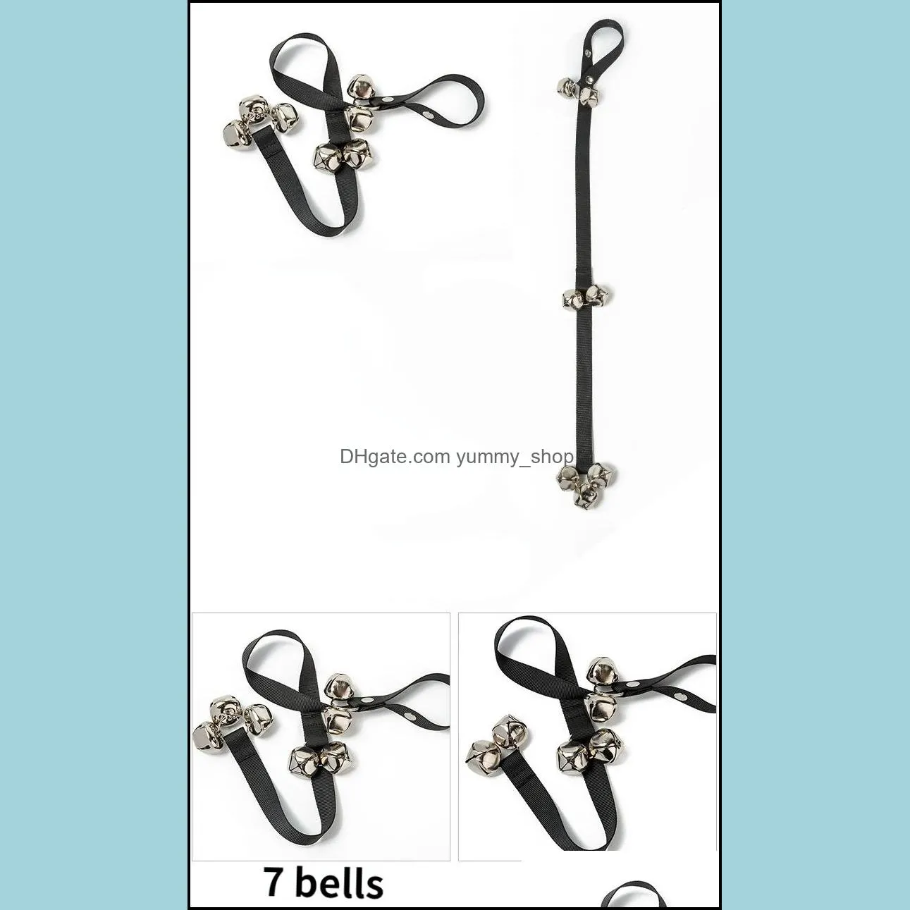 pet dog bells open door training doorbell lock hang pull bell dogs supplies