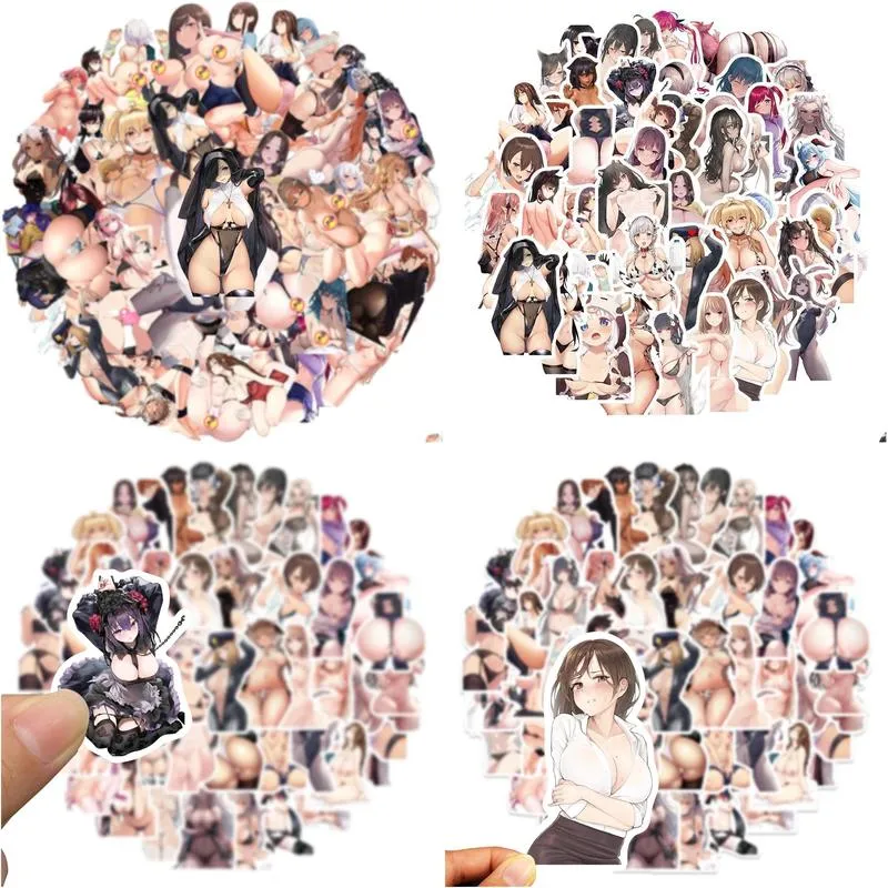 50pcs anime sticker diy hentai hentai sexy pinup bunny girl waifu stickers laptop car truck motorcycle phone refrigerator decal