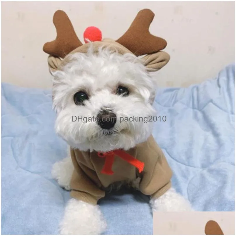 dog apparel winter warm clothes cute plush coat hoodies pet costume jacket for puppy cat french bulldog chihuahua small dog clothing 20220104 q