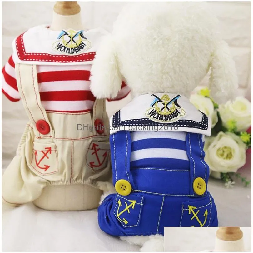casual pet dog sweater plaid stripe bear prints doggy and puppy denim clothes apparel 4 legs cat clothing college style 12gd e19