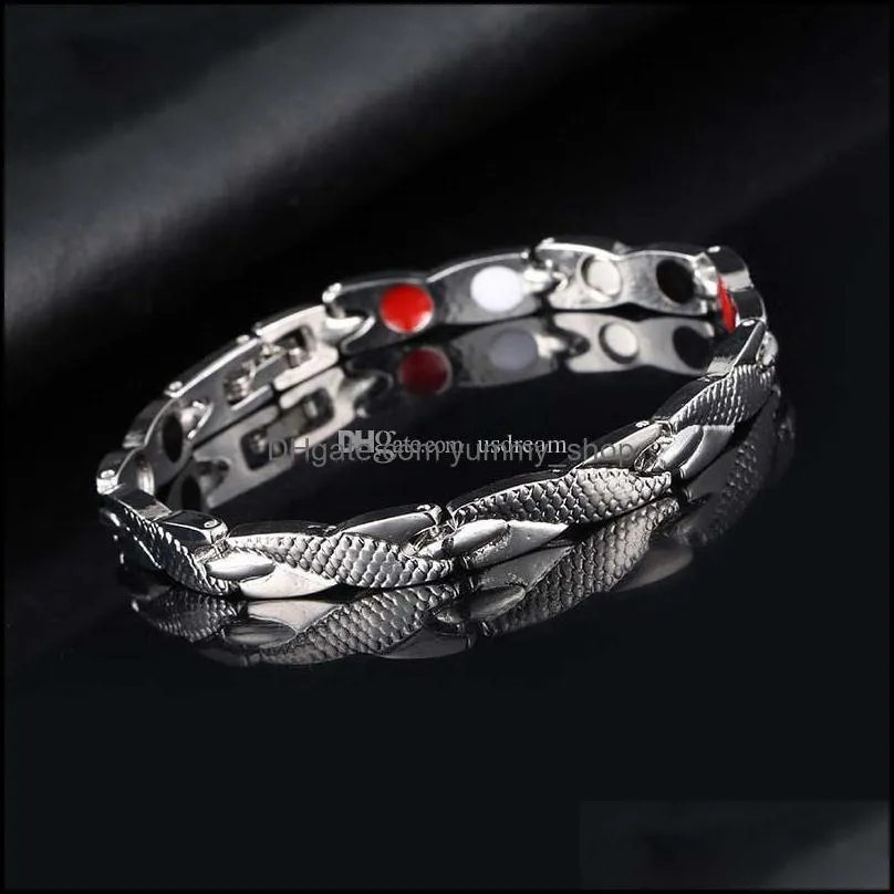 dragon scales magnets bracelet bangle cuff women mens bracelets wristband fashion jewelry gift