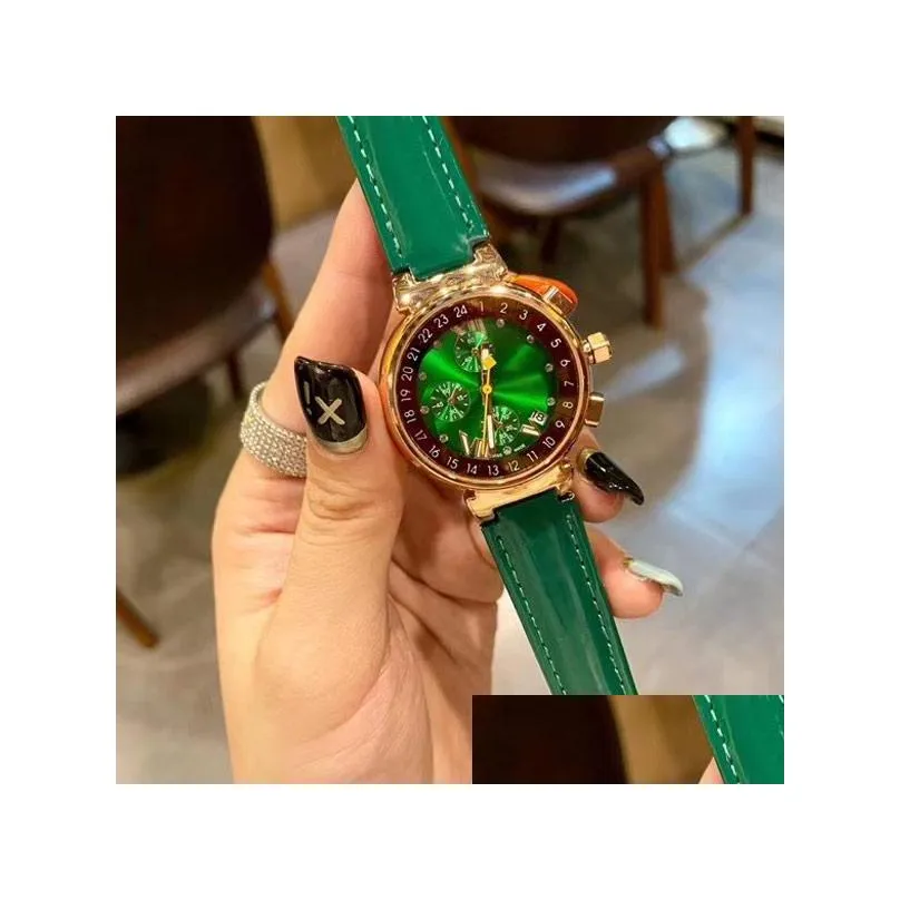 fashion luxury women watches top brand designer watch 32mm diamond dial wristwatches leather strap quartz clock for ladies christmas valentines mothers day