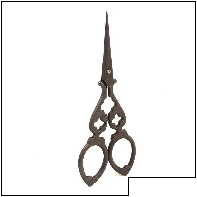 craft tools sewing embroidery vintage scissor craft gold zigzag tailor scissors for fabric thread cutter tools handicraft 20220510 d